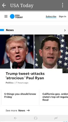 All US Newspapers | US Newspap android App screenshot 3